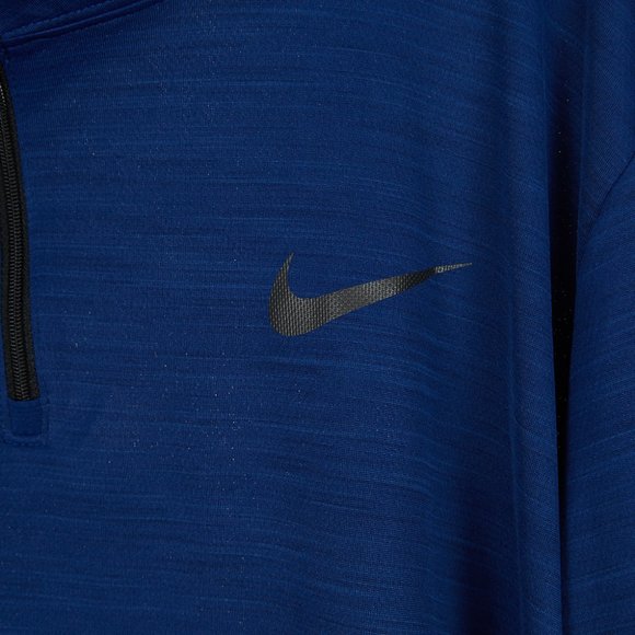 Nike Breathe 1/4 Zip Pullover Training Shirt AR3716-492 Men's XL - Picture 3 of 7